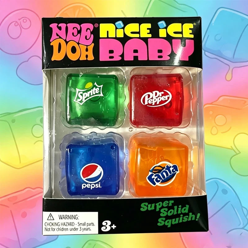 Squishy Stress Relief Sensory Cube