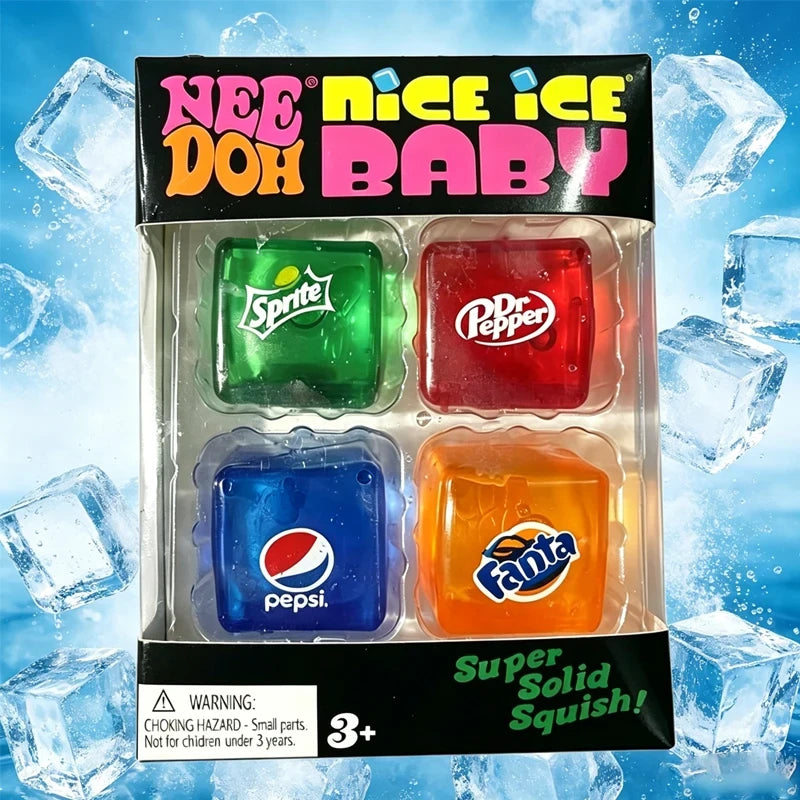 Squishy Stress Relief Sensory Cube