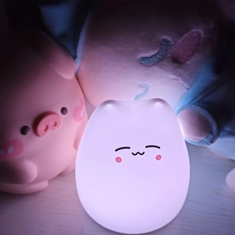 Color Changing Cat Night Light