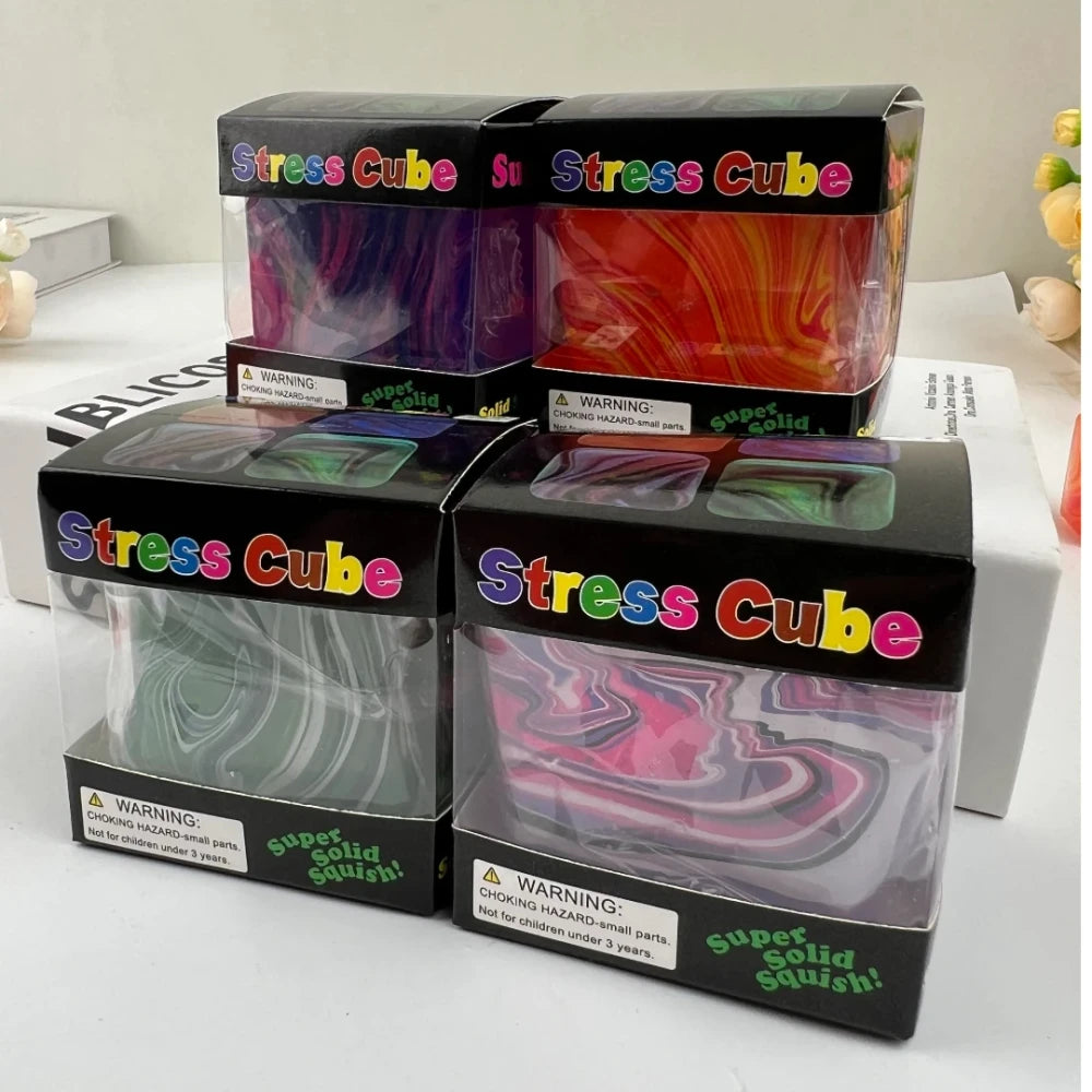Sensory Stress Relief Toy Cube