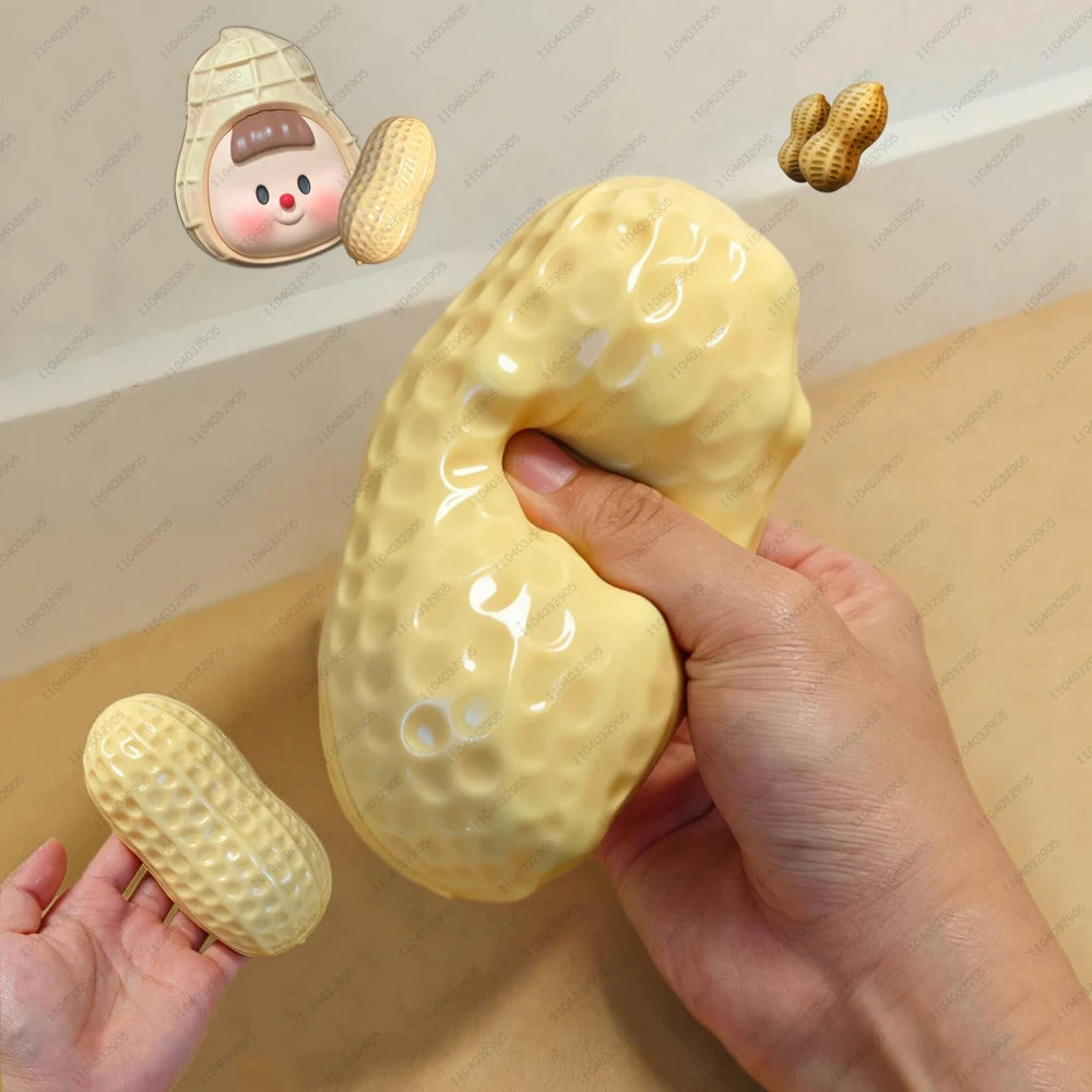 Buttery-Soft Peanut Stress Ball