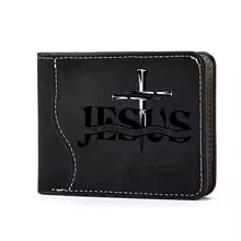 Men's Slim Leather Wallet with Card Slots