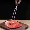 Stainless Steel BBQ Fork – Portable Outdoor Barbecue Grill Tool for Camping