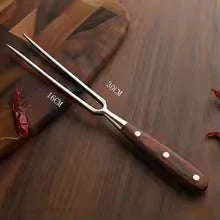 Stainless Steel BBQ Fork – Portable Outdoor Barbecue Grill Tool for Camping