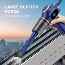 ABS Wireless Car & Home Vacuum Cleaner - High-Power Mini Portable Vacuum with Attachments