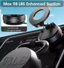 Strong Magnetic Car Phone Holder – Foldable 360° Adjustable Universal Mount