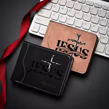 Men's Slim Leather Wallet with Card Slots