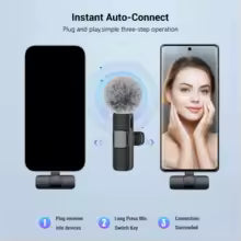 Wireless Lavalier Microphone for Smartphones & Tablets