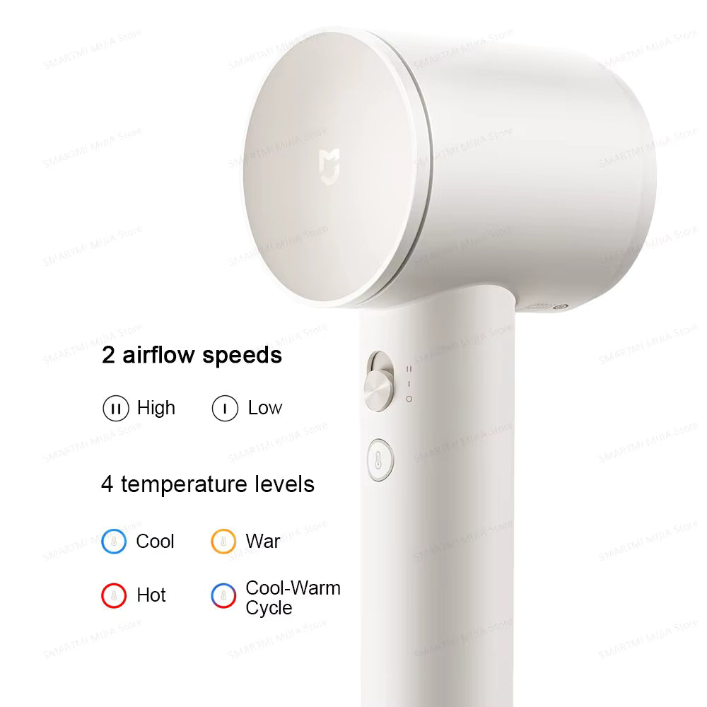 MIJIA High-Speed Hair Dryer – 110,000rpm, 8 Airflow Modes, 4 Colors
