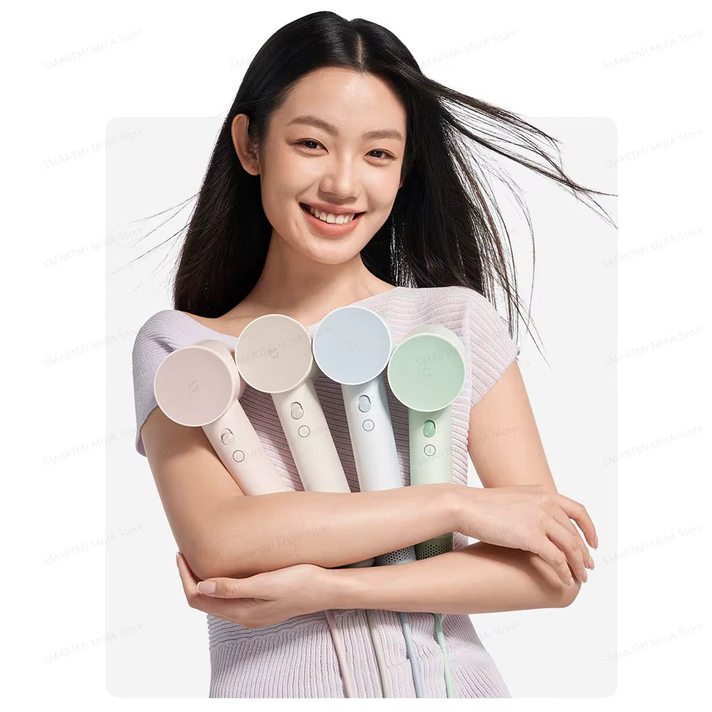 MIJIA High-Speed Hair Dryer – 110,000rpm, 8 Airflow Modes, 4 Colors