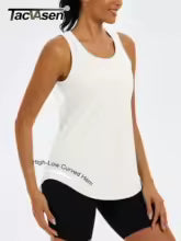 Women's Mesh Racerback Workout Tank Top – Quick Dry Sleeveless Yoga Shirt