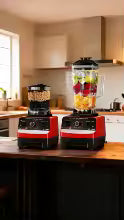 2-in-1 Professional Blender & Mixer - 2L High Power Ice Crusher, Smoothie Maker, Soy Milk & Food Processor for Home Kitchen