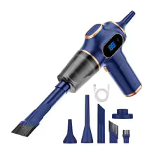 ABS Wireless Car & Home Vacuum Cleaner - High-Power Mini Portable Vacuum with Attachments